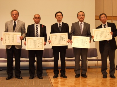 グランプリ受賞者の写真